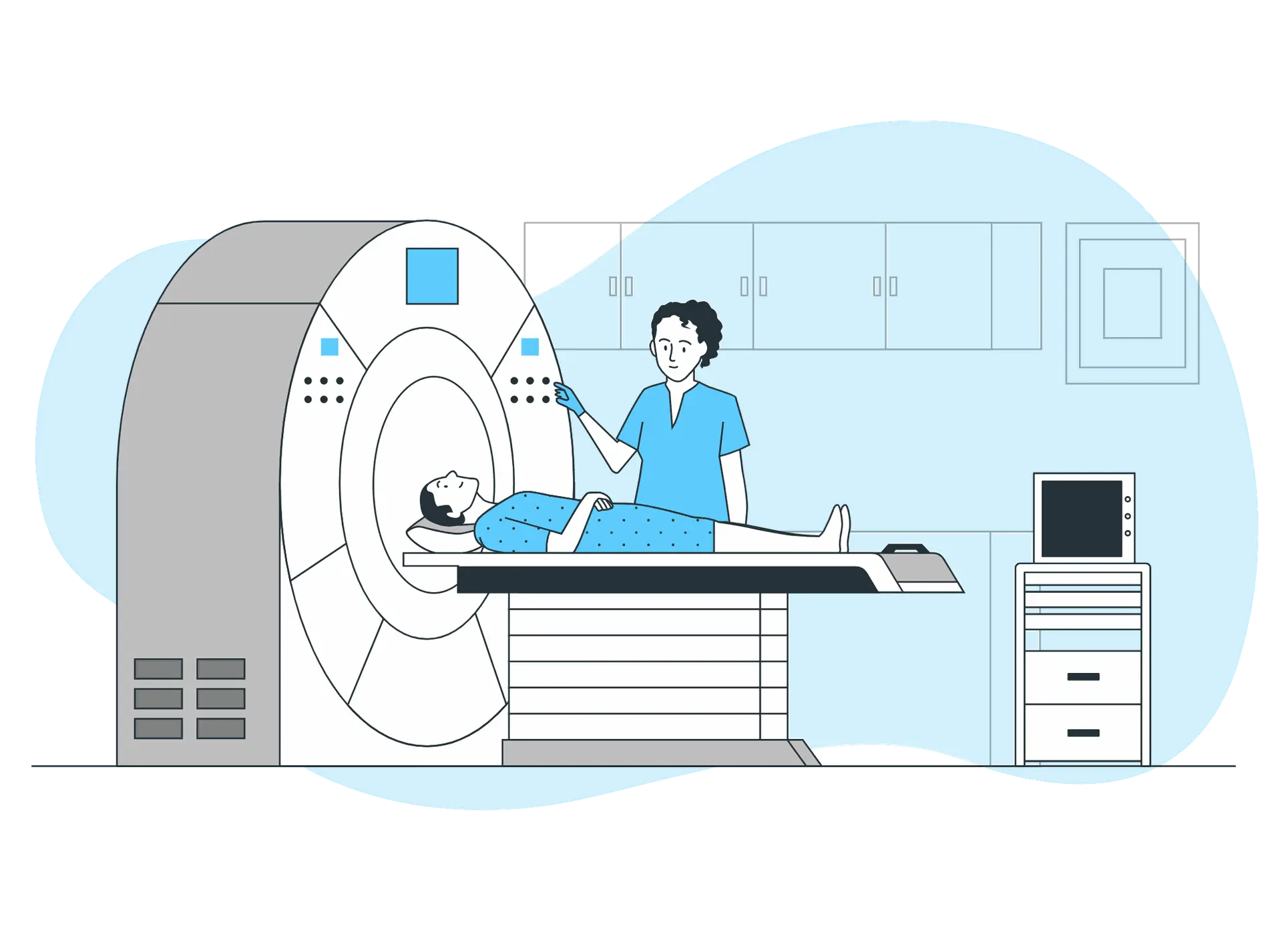 CT scan for medical diagnostics